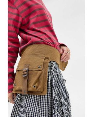 BDG Utility Canvas Belt Bag - Multicolour