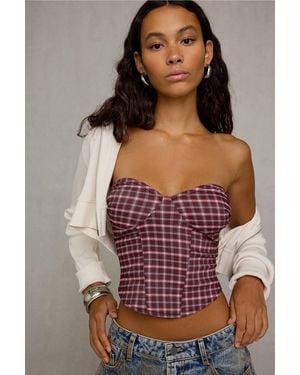 Kimchi Blue Divine Sweetheart Bustier - Red