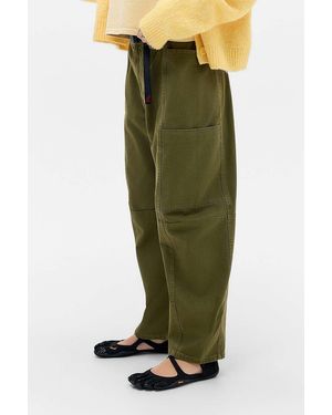 Gramicci Khaki Voyager Trousers - Green