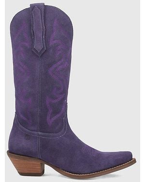 Dingo Out West Leather Boot - Purple