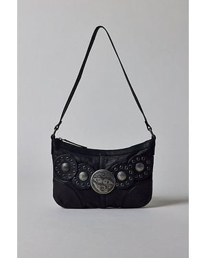 Silence + Noise Alicia Medallion Shoulder Bag - Black
