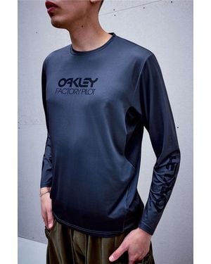 Oakley Black Gradient Maven Coast T-shirt - Blue