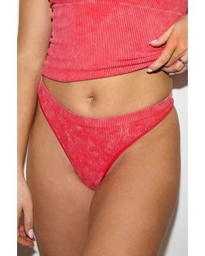 Out From Under Andi Seamless Thong - Red