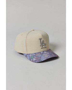 Mitchell & Ness Mlb Los Angeles Dodgers Camo Pro Hat - Grey