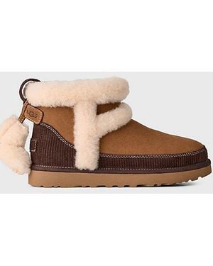 UGG Classic Mini Heritage Suede Boots - Brown