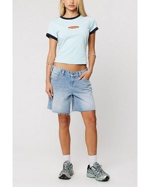 Abrand Jeans 99 Boyfriend Short - Blue