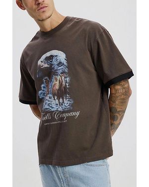Thrills Superior Power Cropped Tee - Black