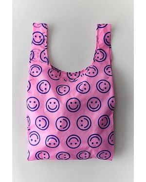 BAGGU Patterned Standard Reusable Tote Bag - Pink