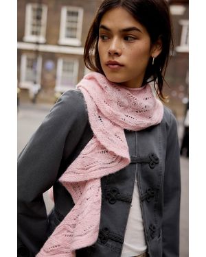 Kimchi Blue Verona Waterfall Scarf - Pink