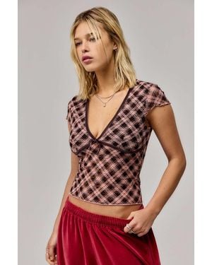 Kimchi Blue Madison Blouse - Red