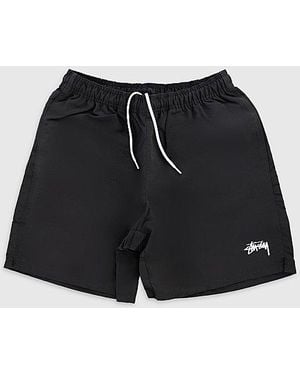 Stussy Water Short Stock Swim Trunks - Black
