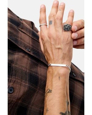 Urban Outfitters Uo Chunky Skull Ring - Black
