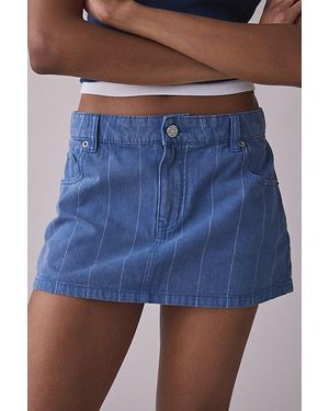 BDG Onna Denim Micro Mini Skirt - Blue
