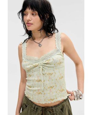 Kimchi Blue Callie Tank Top - Green