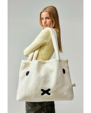 Urban Outfitters Miffy Cotton Shopping Bag - Natural