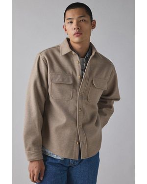 Urban Outfitters Uo Oli Knit Overshirt Top - Brown