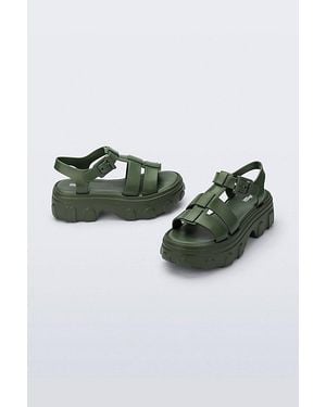 Melissa Ella Platform Sandal - Green