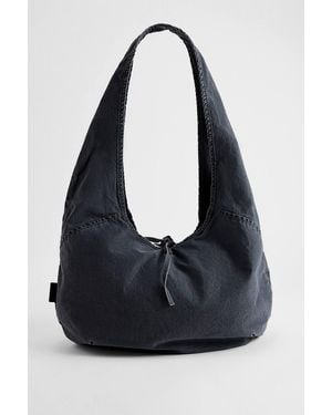 BDG Flo Canvas Tote Bag - Black