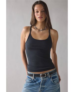 BDG Off Duty Ribbed Cami - Black