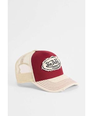 Von Dutch Uo Exclusive Red Trucker Cap