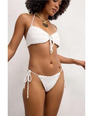 Out From Under Dakota Knit Bikini Bottoms - Natural