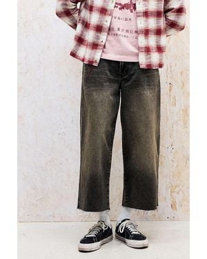 BDG Neo Dirty Tint Crop Jeans 28w 30l At Urban Outfitters - Multicolour