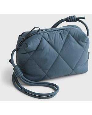 Vera Bradley Quilted Nylon Blake Crossbody Bag - Blue