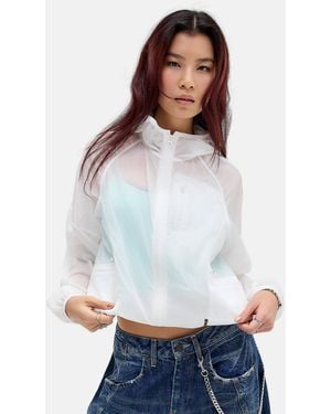 iets frans... Sheer Shell Jacket - White