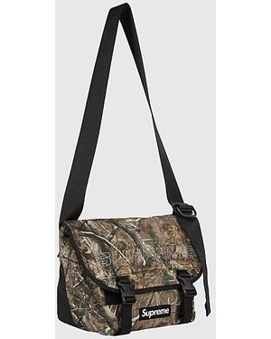 Supreme Denim Messenger Bag (Ss25) in Black for Men | Lyst