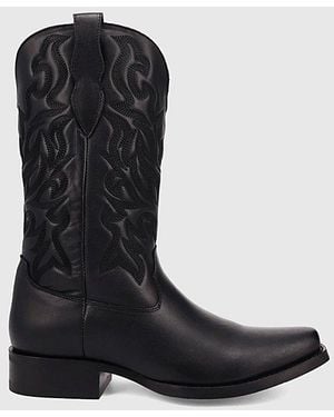 Dingo Young Blood Leather Boot - Black