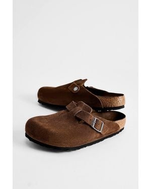 Birkenstock Carafe Boston Sfb Clogs - Brown