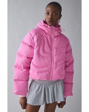 Nike Sportswear Swoosh Series Therma-Fit Oversized Down Puffer Jacket - Pink