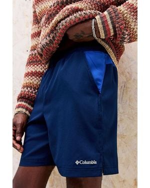Columbia City Navy Vital Valley Shorts - Blue