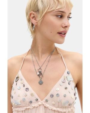 Silence + Noise Silence + Noise Fish Charm Necklace - Natural