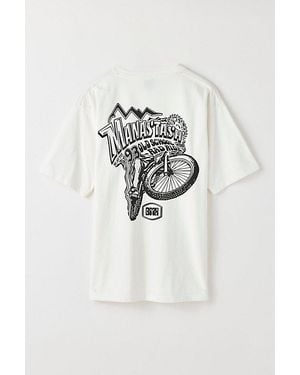 Manastash Rad Ride Graphic Tee - White