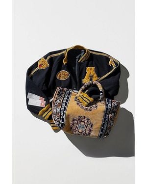 Puebco Polyester Cotton Rug Tote Bag - Black