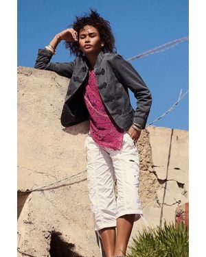 Kimchi Blue Cassie Frogging Jacket - Blue
