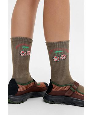 Out From Under Lucky F*cker Socks - Black