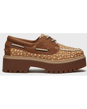 Timberland Stone Street Boat Shoes - Brown