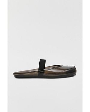 Steve Madden Cova Slip Toe Jelly Mules - Black