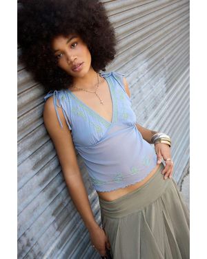 Kimchi Blue Giselle Top - Grey
