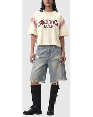 AELFRIC EDEN Boxy Graphic Tee - Orange