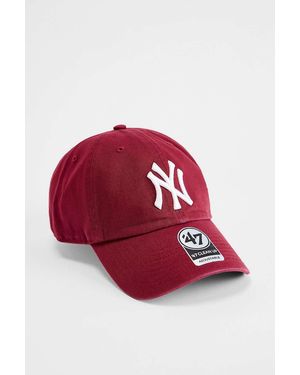 '47 Ny Yankees Clean Up Cap - Red