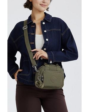 Kipling Defea Mini Nylon Crossbody Bag - Blue
