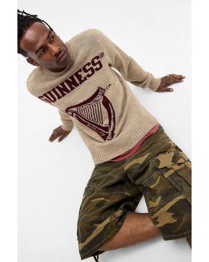 Basic Pleasure Mode Uo Exclusive Oat Guinness Knit Jumper - White