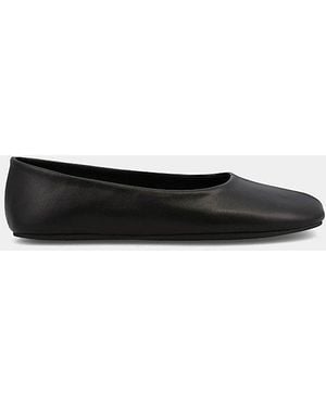MIA Mia Karissa Square Toe Ballet Flat - Black
