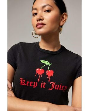 Juicy Couture Keep It Juicy Baby T-shirt - Black