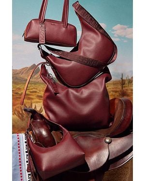 BAGGU Medium Recycled Leather Crescent Bag - Multicolour