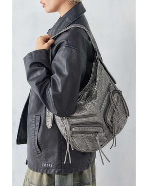 BDG Utility-beuteltasche aus kunstleder - Grau