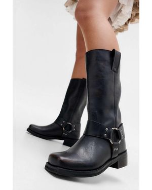 BDG Black Moto Boots